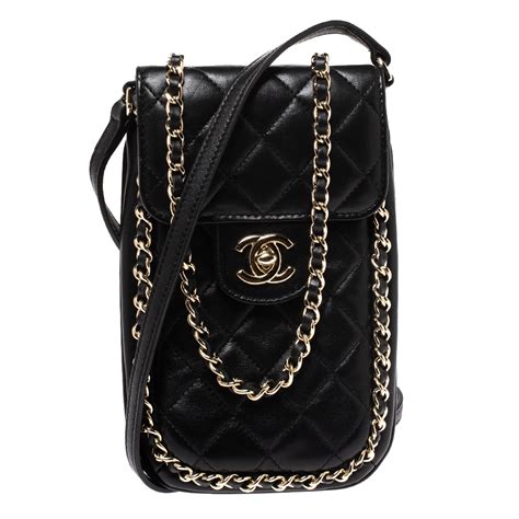 chanel crossbody phone bag|chanel quilted crossbody bag.